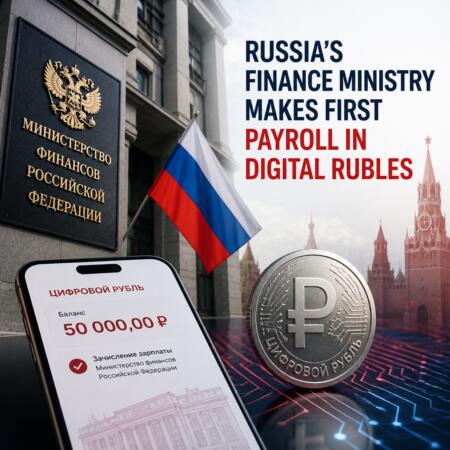 Russia’s Finance Ministry Makes First Payroll In Digital Rubles