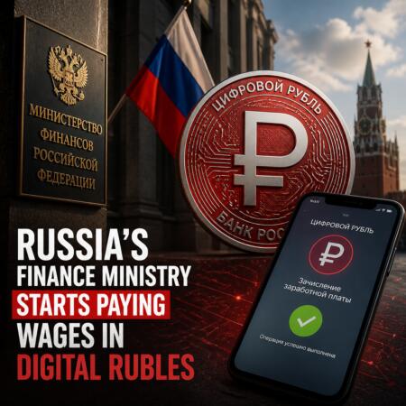 Russia’s Finance Ministry Starts Paying Wages In Digital Rubles