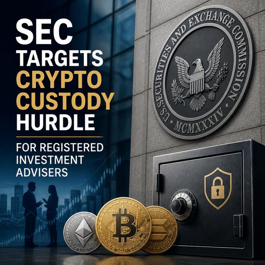 SEC Targets Crypto Custody Hurdle for Registered Investment Advisers Sec Targets Crypto Custody Hurdle For Registered Investment Advisers