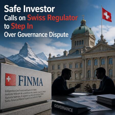 Safe Investor Calls On Swiss Regulator To Step In Over Governance Dispute