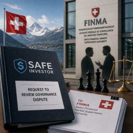 Safe Investor Requests Swiss Regulator To Review Governance Dispute