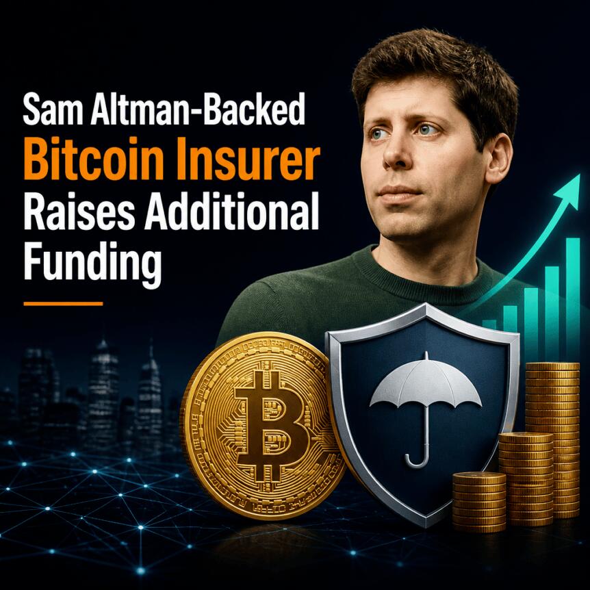 Sam Altman-Backed Bitcoin Insurer Raises Additional Funding