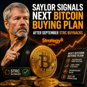 Saylor Signals Next Bitcoin Buying Plan After September STRC Buybacks Saylor Signals Next Bitcoin Buying Plan After September Strc Buybacks