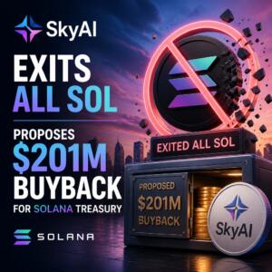 SkyAI Exits All SOL, Proposes $201M Buyback for Solana Treasury Skyai Exits All Sol, Proposes $201m Buyback For Solana Treasury