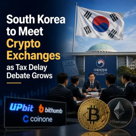 South Korea to Meet Crypto Exchanges as Tax Delay Debate Grows South Korea To Meet Crypto Exchanges As Tax Delay Debate Grows