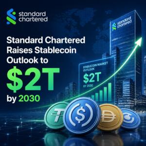 Standard Chartered Raises Stablecoin Outlook To $2t By 2030