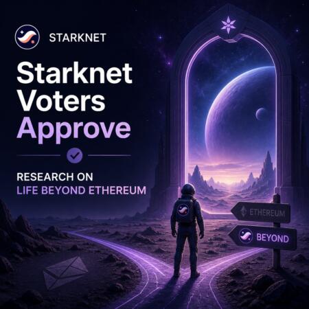 Starknet Voters Approve Research on Life Beyond Ethereum Starknet Voters Approve Research On Life Beyond Ethereum
