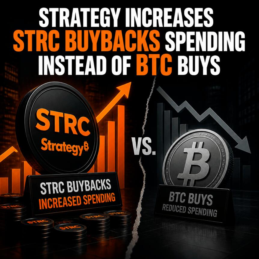 Strategy Increases STRC Buybacks Spending Instead of BTC Buys Strategy Increases Strc Buybacks Spending Instead Of Btc Buys