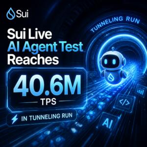 Sui Live AI Agent Test Reaches 40.6M TPS in Tunneling Run Sui Live Ai Agent Test Reaches 40.6m Tps In Tunneling Run