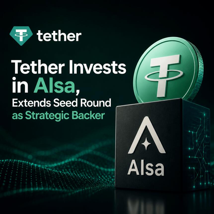 Tether Invests In Aisa, Extends Seed Round As Strategic Backer
