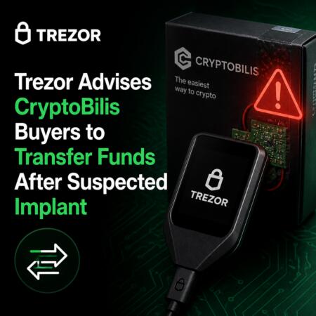 Trezor Advises Cryptobilis Buyers To Transfer Funds After Suspected Implant