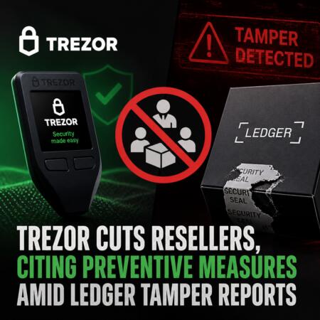 Trezor Cuts Resellers, Citing Preventive Measures Amid Ledger Tamper Reports Trezor Cuts Resellers, Citing Preventive Measures Amid Ledger Tamper Reports