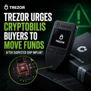 Trezor Urges Cryptobilis Buyers To Move Funds After Suspected Chip Implant