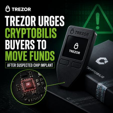 Trezor Urges CryptoBilis Buyers to Move Funds After Suspected Chip Implant Trezor Urges Cryptobilis Buyers To Move Funds After Suspected Chip Implant