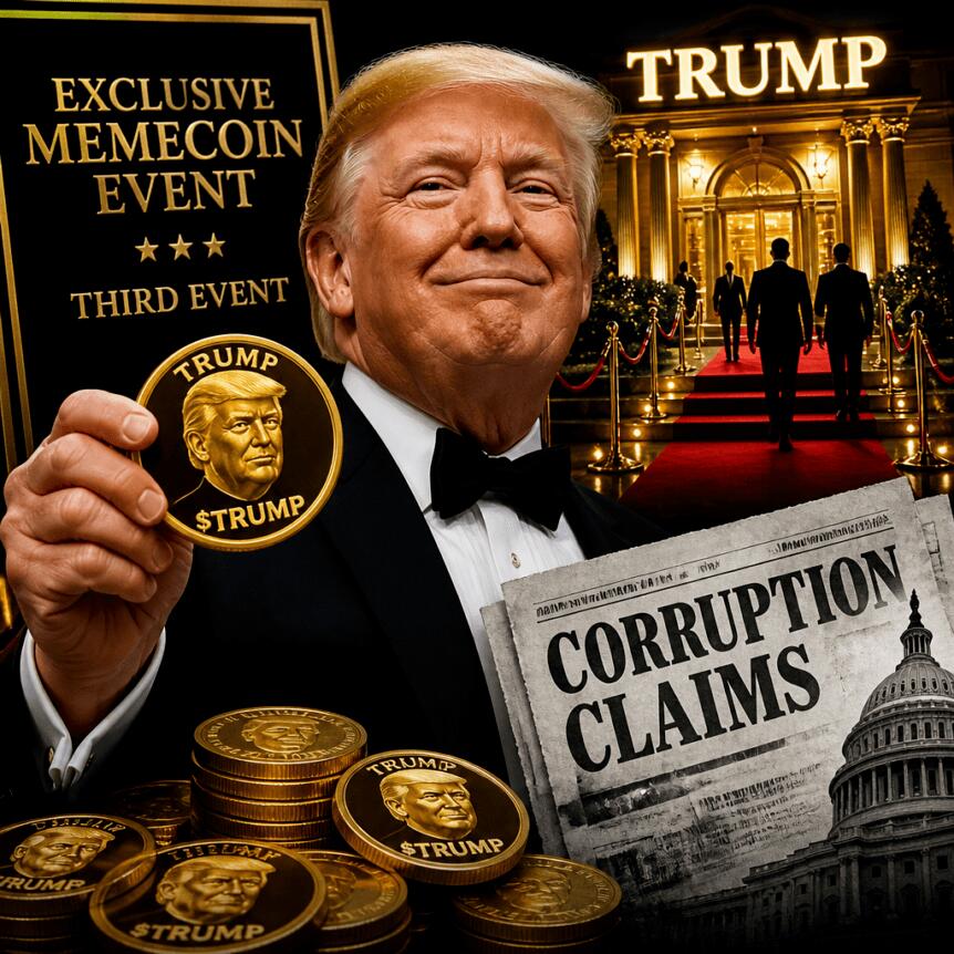 Trump to Host Third Exclusive Memecoin Event Amid Corruption Claims Trump To Host Third Exclusive Memecoin Event Amid Corruption Claims