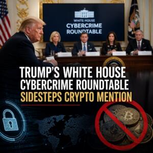 Trump’s White House Cybercrime Roundtable Sidesteps Crypto Mention Trump’s White House Cybercrime Roundtable Sidesteps Crypto Mention
