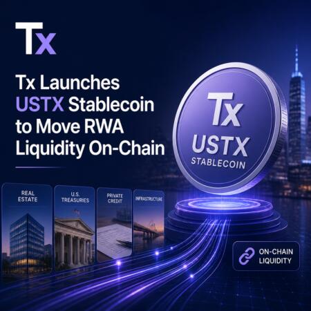 Tx Launches USTX Stablecoin to Move RWA Liquidity On-Chain Tx Launches Ustx Stablecoin To Move Rwa Liquidity On-Chain