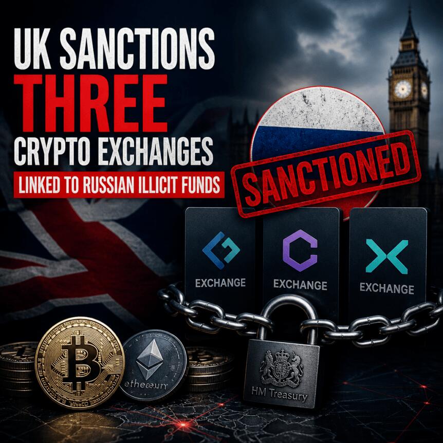 UK Sanctions Three Crypto Exchanges Linked to Russian Illicit Funds Uk Sanctions Three Crypto Exchanges Linked To Russian Illicit Funds