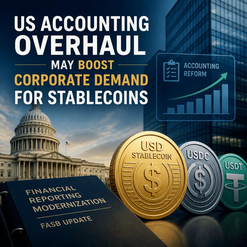US Accounting Overhaul May Boost Corporate Demand for Stablecoins Us Accounting Overhaul May Boost Corporate Demand For Stablecoins