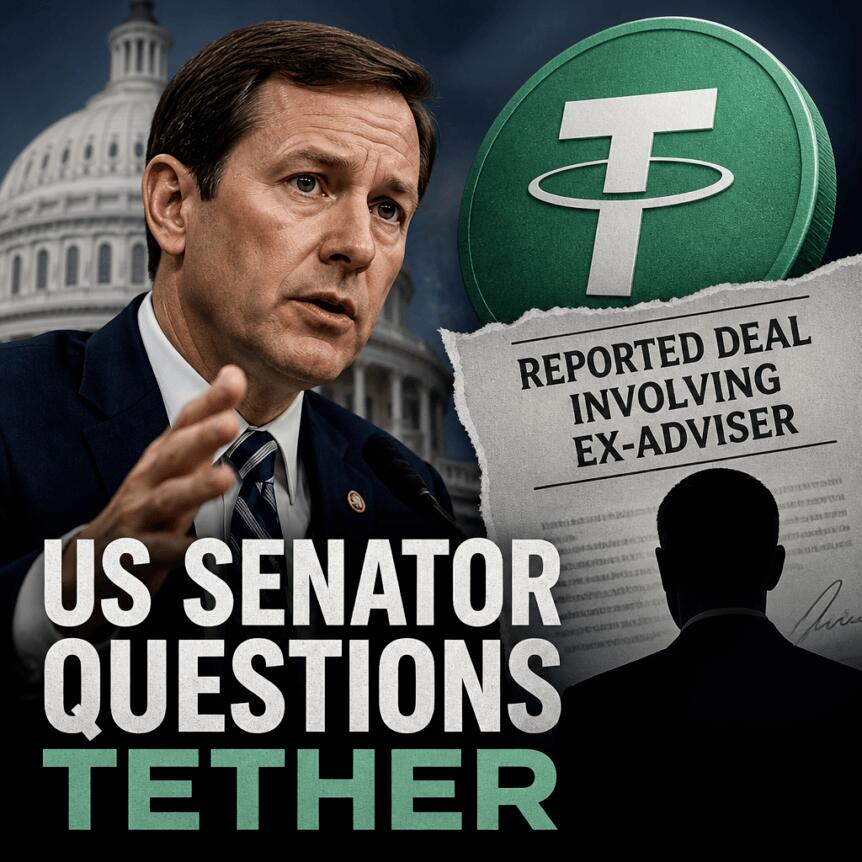 Us Senator Questions Tether After Reported Deal Involving Ex-Adviser