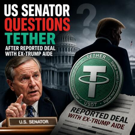 Us Senator Questions Tether After Reported Deal With Ex‑trump Aide