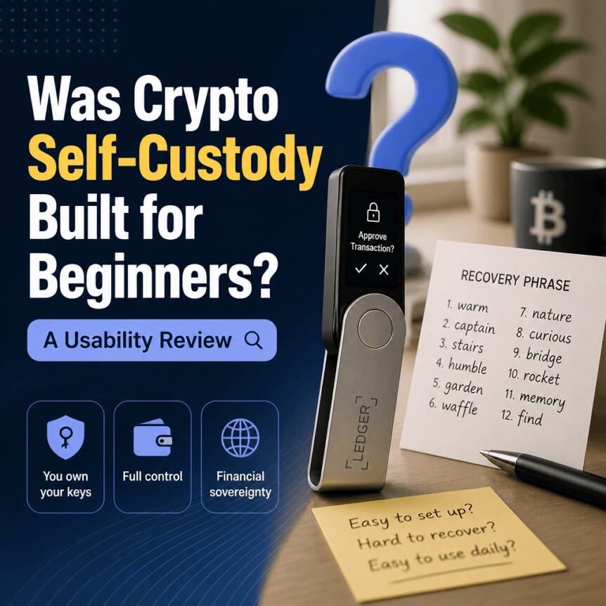 Was Crypto Self-Custody Built for Beginners? A Usability Review Was Crypto Self-Custody Built For Beginners? A Usability Review