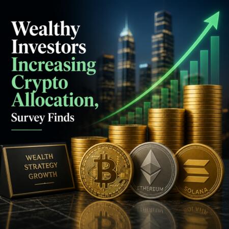 Wealthy Investors Increasing Crypto Allocation, Survey Finds