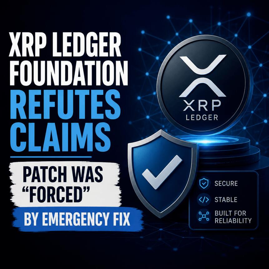Xrp Ledger Foundation Refutes Claims Patch Was “forced” By Emergency Fix