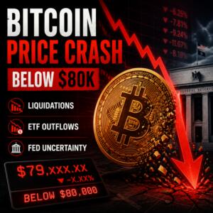 Bitcoin Price Crash Below $80K: Liquidations, ETF Outflows and Fed Uncertainty Bitcoin Price Crash Below 80k Liquidations Etf Outflows And Fed Uncertainty