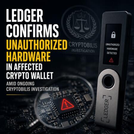 Ledger Confirms Unauthorized Hardware In Affected Crypto Wallet Amid Ongoing Cry