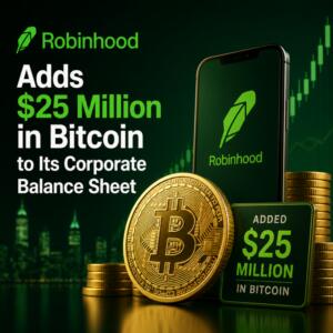 Robinhood Adds $25 Million in Bitcoin to Its Corporate Balance Sheet Robinhood Adds 25 Million In Bitcoin To Its Corporate Balance Sheet