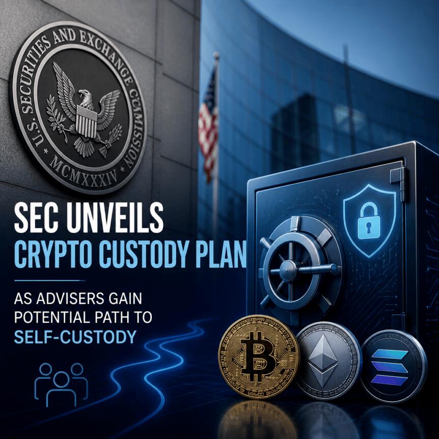 Sec Unveils Crypto Custody Plan As Advisers Gain Potential Path To Self-Custody Sec Unveils Crypto Custody Plan As Advisers Gain Potential Path To Self Custody