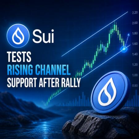 Sui Tests Rising Channel Support After Rally