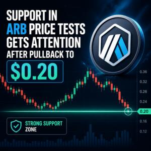 Support in ARB Price Tests Gets Attention After Pullback to $0.20 Support In Arb Price Tests Gets Attention After Pullback To 0 20
