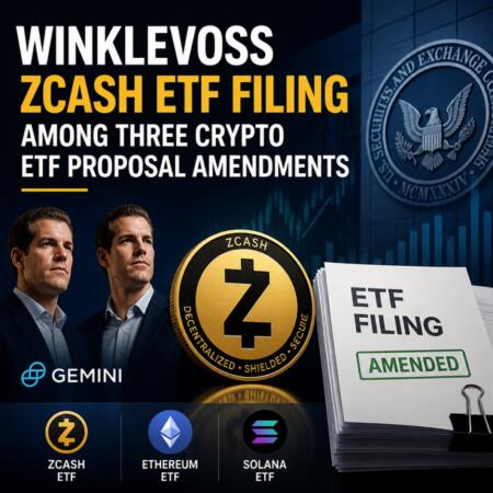Winklevoss Zcash ETF Filing Among Three Crypto ETF Proposal Amendments Winklevoss Zcash Etf Filing Among Three Crypto Etf Proposal Amendments